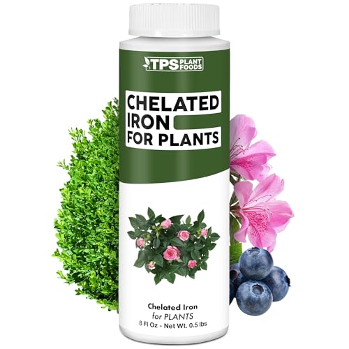 TPS Chelated Iron for Plants 8 oz Liquid Micronutrient
