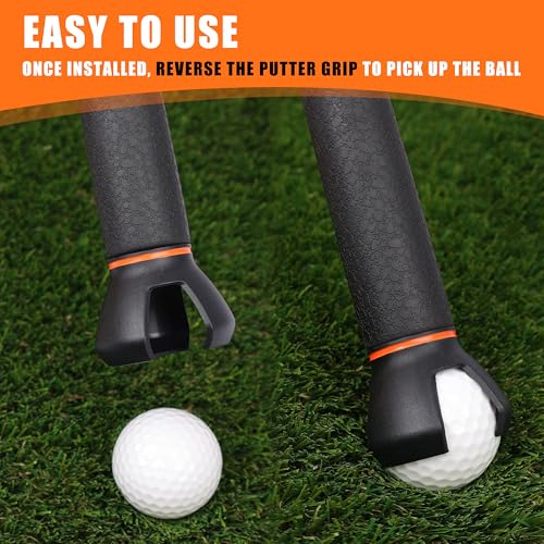 BIRDIEBLAST Golf Ball Retriever Telescopic, with Golf Ball Grabber for End of Putter, 9Ft/9.01Ft/12Ft/16.3Ft/20Ft Stainless Steel Golf Ball Retriever for Water(20FT) - image 8