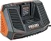Ridgid R840095 Gen5X Genuine OEM Dual Chemistry Battery Charger for 18V lithium ion or NiCad batteries with Temperature Monitoring and Energy Saving (Battery Not Included, Charger Only)