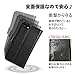 Arae Case for iPhone SE / iPhone 5s, Premium PU Leather Wallet case [Wrist Strap] Flip Folio [Kickstand Feature] with ID&Credit Card Pockets - Black