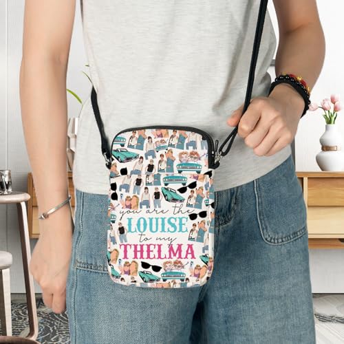 G2TUP Thelma Movie Crossbody Bag Louise Fans Gift You're The Louise To My Thelma Shoulder Bag Thelma Louise Merch 5