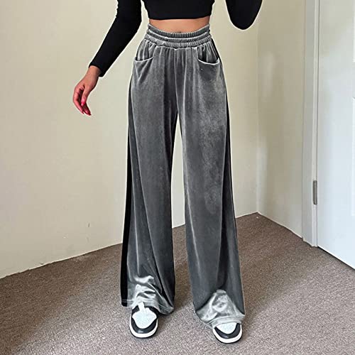 LULER Effen damestas, rechte slang, los, rekbare yogabroek, kleurcontrast, vaste broek, damesbroek, outdoor - Afbeelding 5