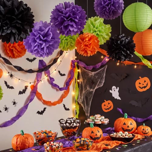 Image of woric 160 Sheets Halloween Tissue Paper for Gift Bags 20 x 14 Inch