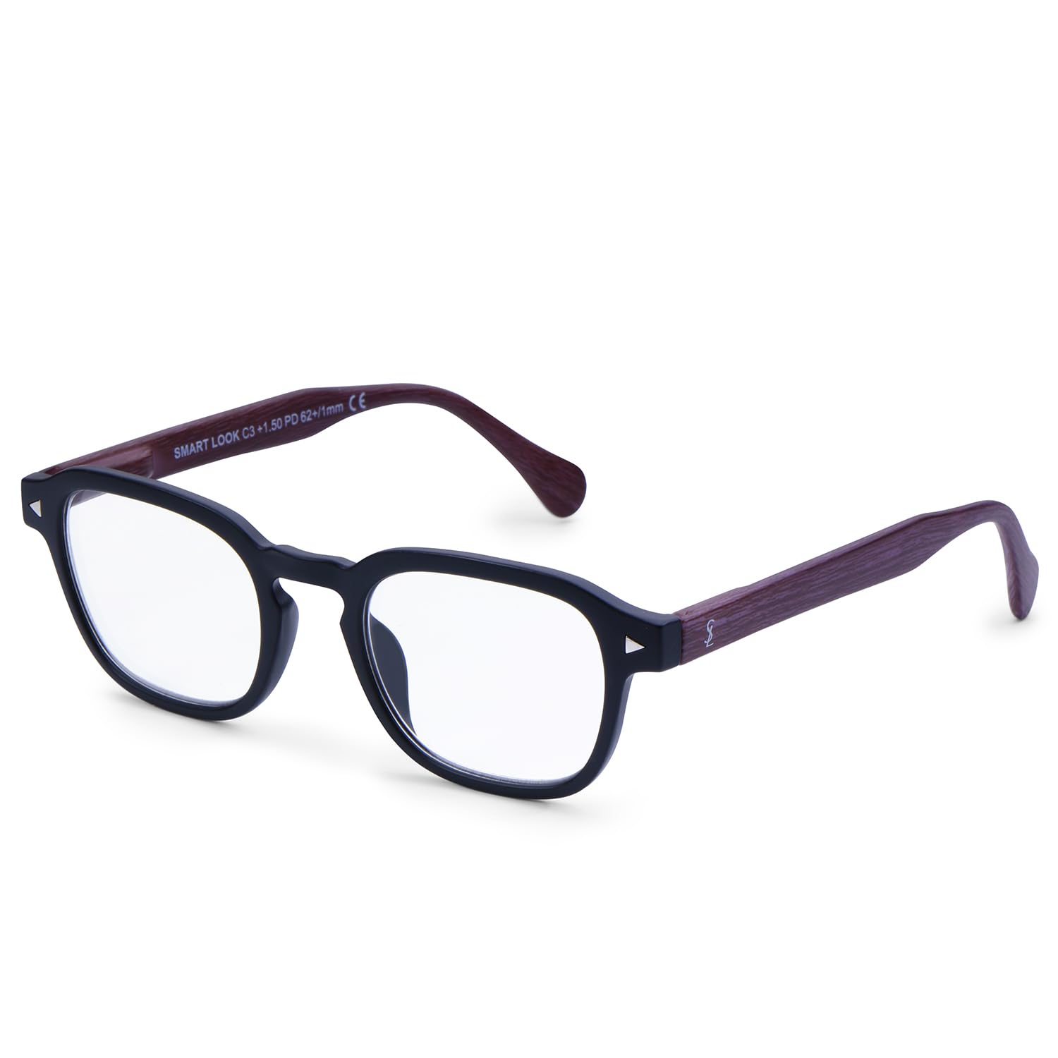 AEC Profuse2 Reading Glasses with BlueRazr Blue Light Blocking Lens - Available with Single and Multi-Focus Vision Lenses. (+2.25, Multi-Focus(Progressive) Vision, Charcoal Burby) (B0D29F9BGN) Amazon Price History, Amazon Price Tracker