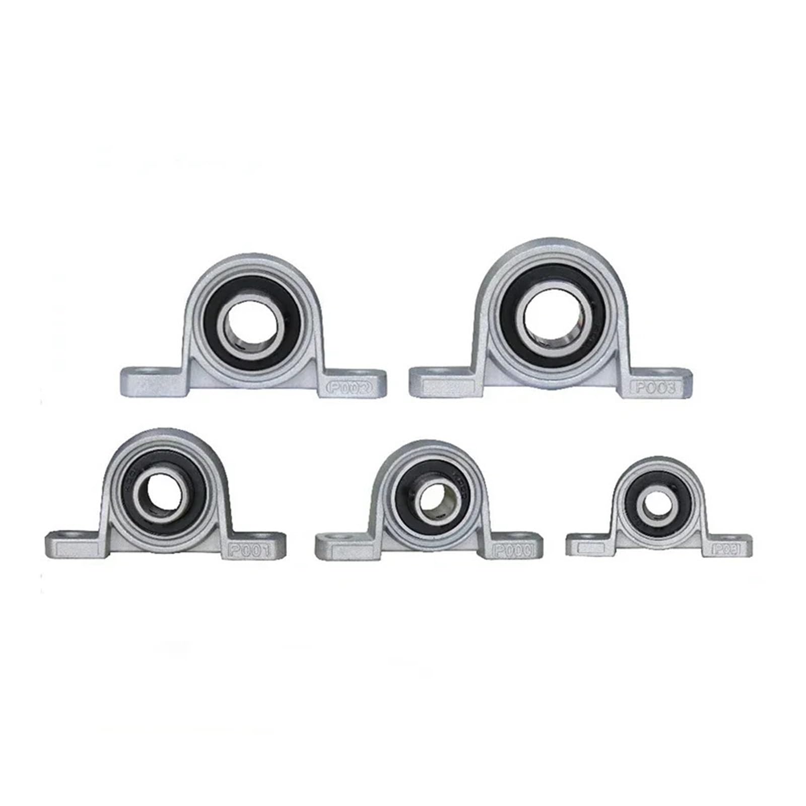 Rodamiento con bloque de almohadilla, 1 soporte de bloque de almohada con cojinete de bolas de aleación de zinc(KFL000 10mm)