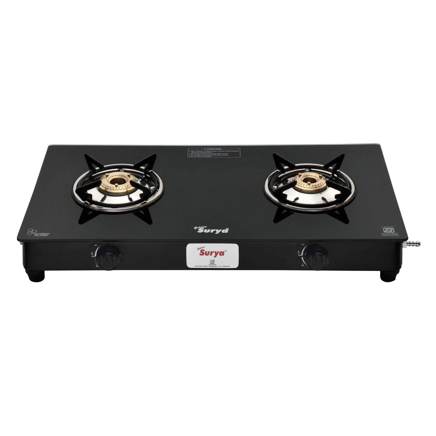 2 Burner PNG Gas Stove | Toughened Glass Top | Brass Burners | Manual Ignition | ISI Certified | PNG (Piped Natural Gas) Compatible | 18 Months Warranty-image-13