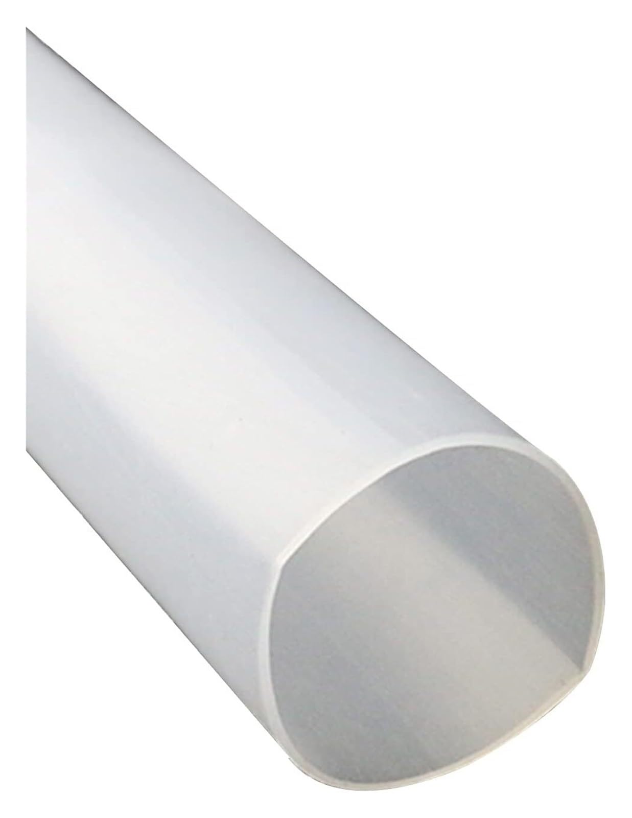 Tubo de silicona translúcida de 1 m, manguera flexible de calibre grande en forma de O de 2 mm de grosor, fácil de cortar para proyectos de bricolaje y fontanería (OD 49 mm ID 45 mm)