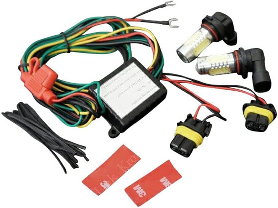 Amazon ストロボフラッシュ コントローラーリレーボックス 点灯 10パターン カー用品 車 ハーネス スイッチ 車 バイク