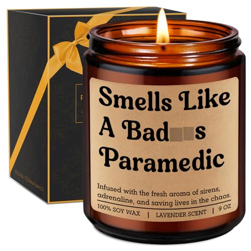 Miracu Candle, Paramedic Gifts for Men Women, EMS Week, Para