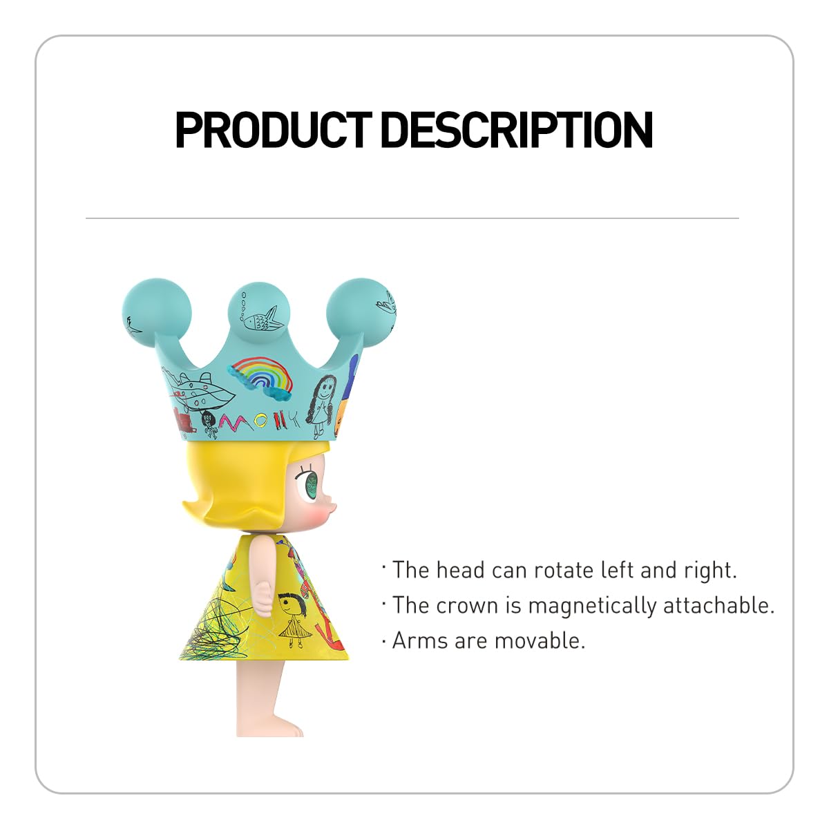 Amazon.co.jp: POP MART MEGA ROYAL MOLLY 400% Childishness