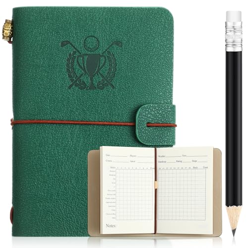 Yexiya Golf Scorecard Book