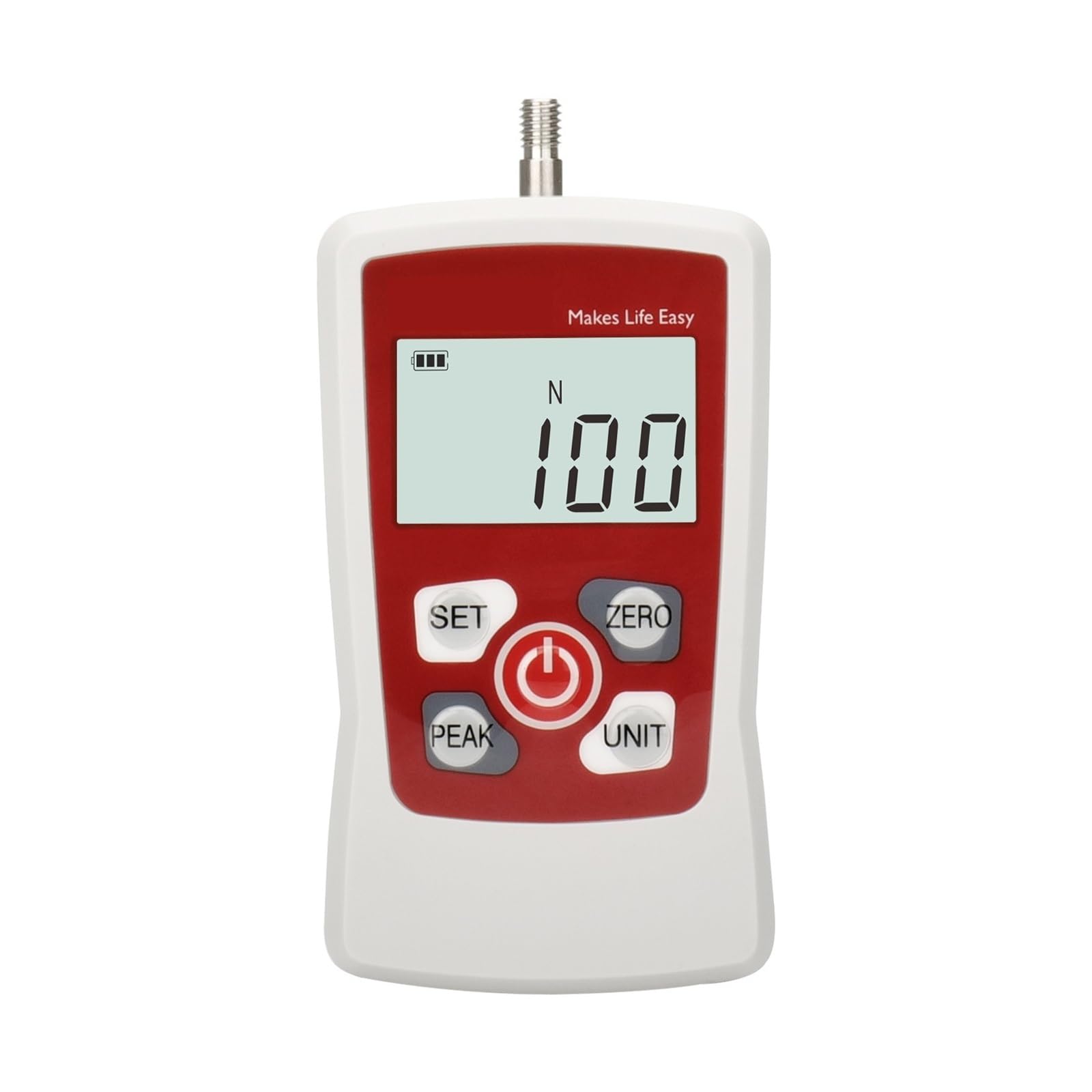 Medidor de fuerza Digital 100N 10kg 22Lb 360Oz medidor de fuerza portátil con LCD retroiluminado automático, apagado automático