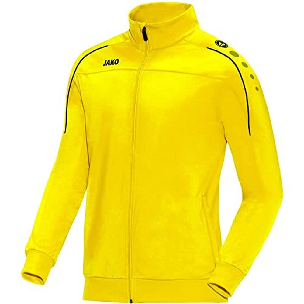 JAKO Children's Classico polyester jacket, Children's, Polyester jacket, 9350, Lemon, 164 (EU)