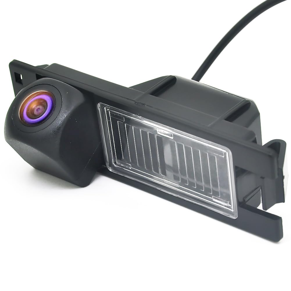 170 grados HD 1080P AHD ojo de pez especial vehículo cámara de visión trasera para Opel Astra H J Corsa Meriva Zafira Insignia Fiat Grande (CVBS-AHD)