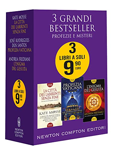 3 grandi bestseller. Profezie e misteri: La città dei labirinti senza fine-Profezia vaticana-L'enigma del gesuita