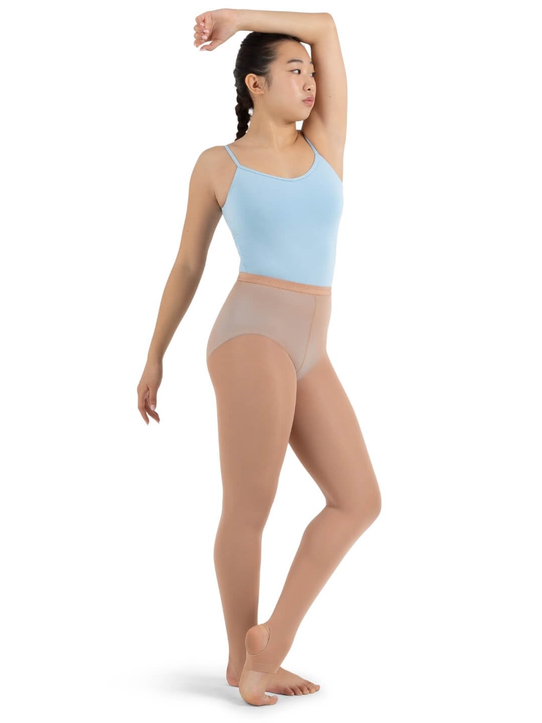 Capezio womens Hold & Stretch® Stirrup Tight