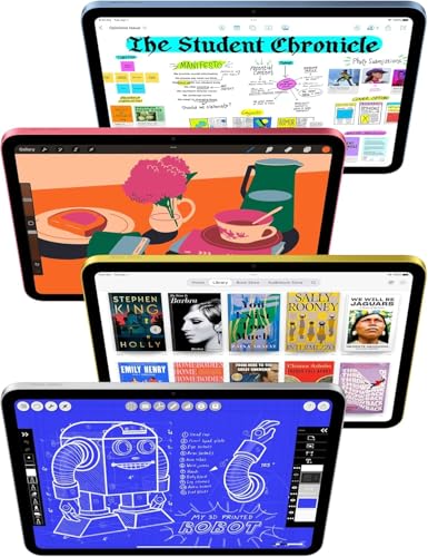 Image of Apple 2025 iPad with A16 Chip, 11-inch, Wi-Fi, 256GB, Silver (Renewed)