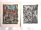  2 Original-Lithographien