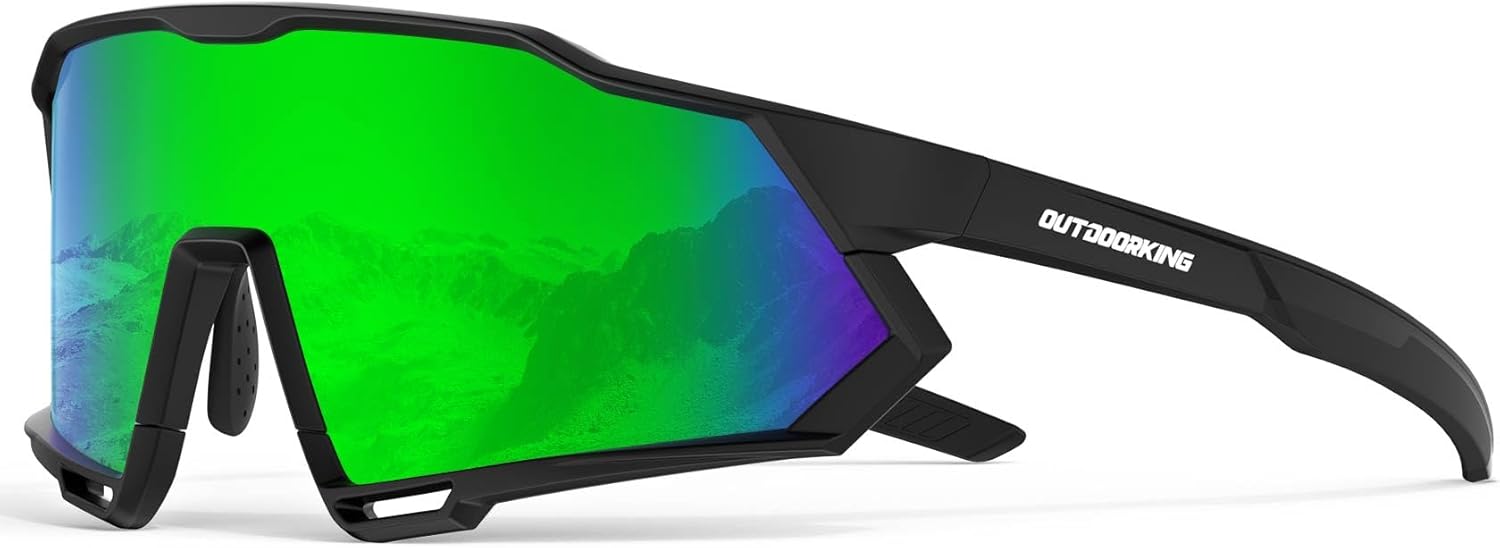 Sport Polarized Sunglasses for Men and Women, Stylish and Lightweight Cycling Sunglasses with UV400 Protection