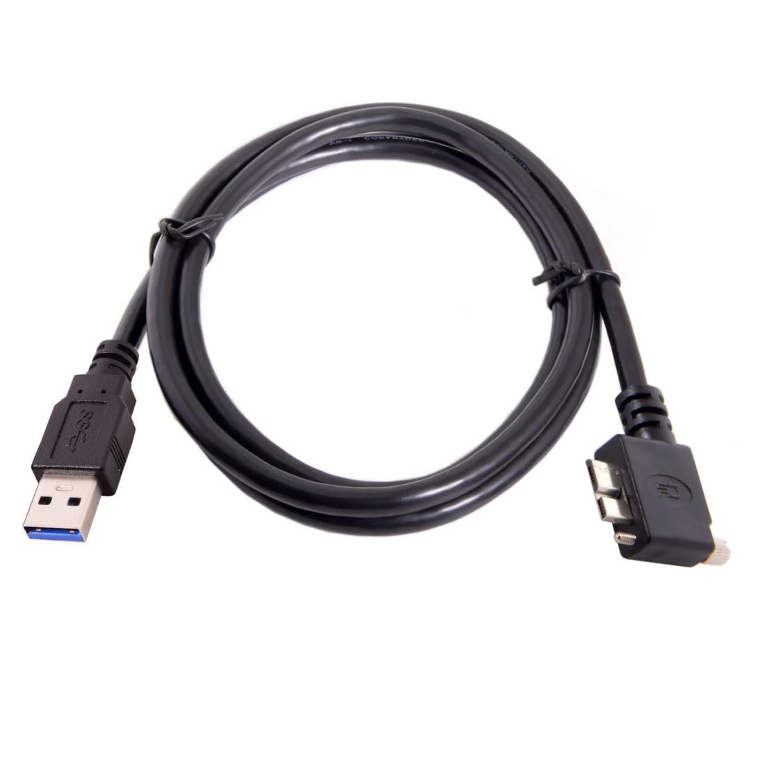 USB 3.0 Cable USB 3.0 Male To Micro B Male 90 Degree Left