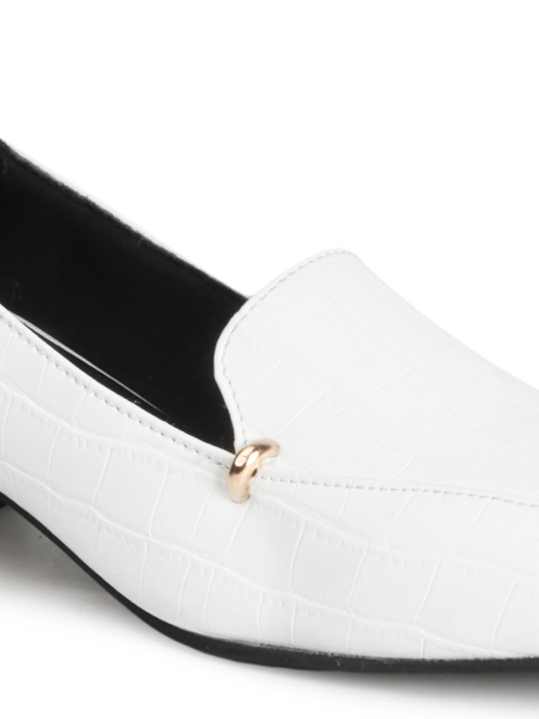 Carlton London Scarpe da donna eleganti con tacco a blocco, punta quadrata per feste, ufficio e uso quotidiano