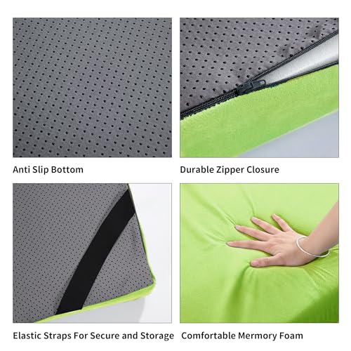 HOMBYS-Memory-Foam-Camping-Mattress-for-Outdoor-Sleeping-Roll-Up-Porable-Camping-Mattress-Pad-Mat-for-Travel-Truck-Bed-Tent
