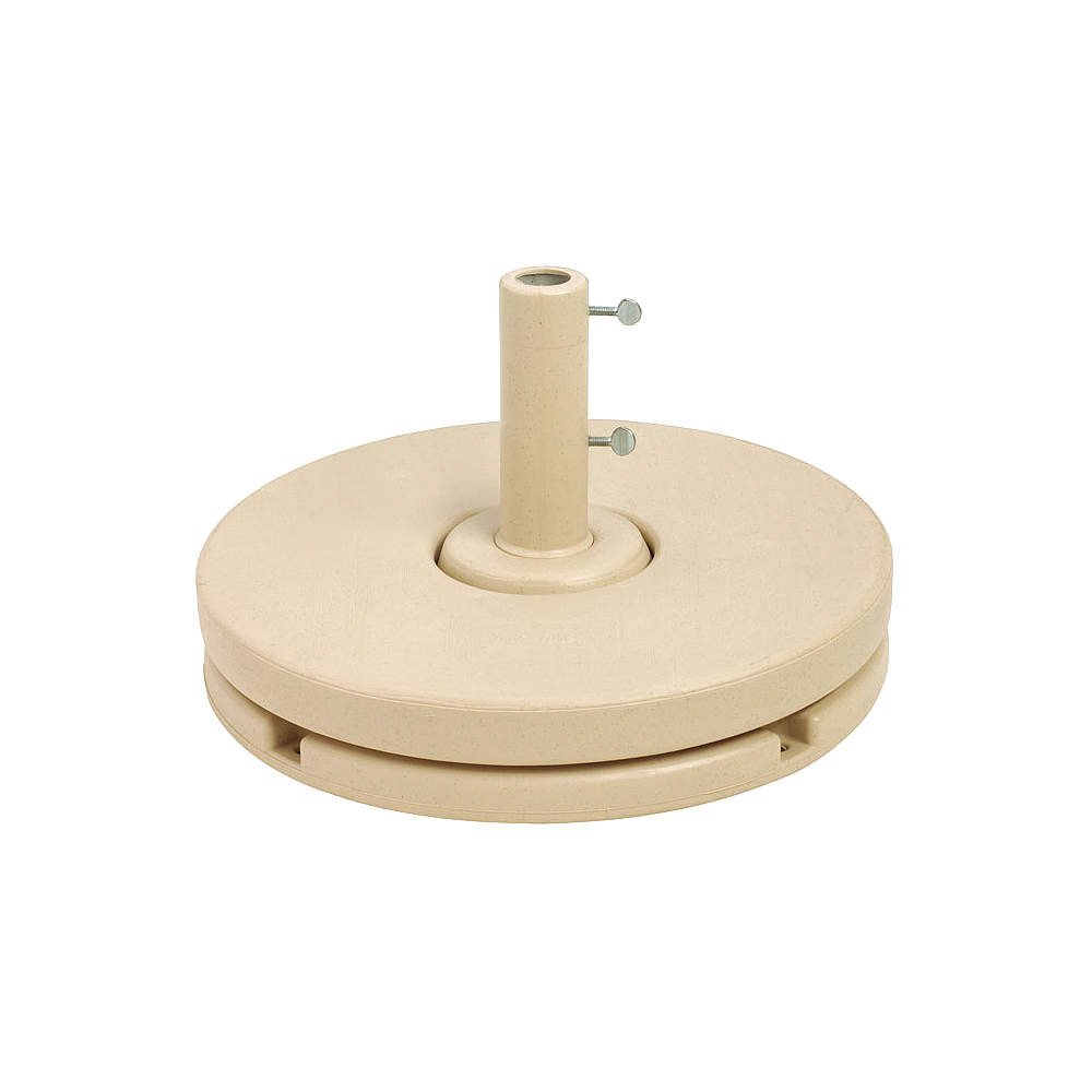 Umbrella Base,70 lb,Sandstone
