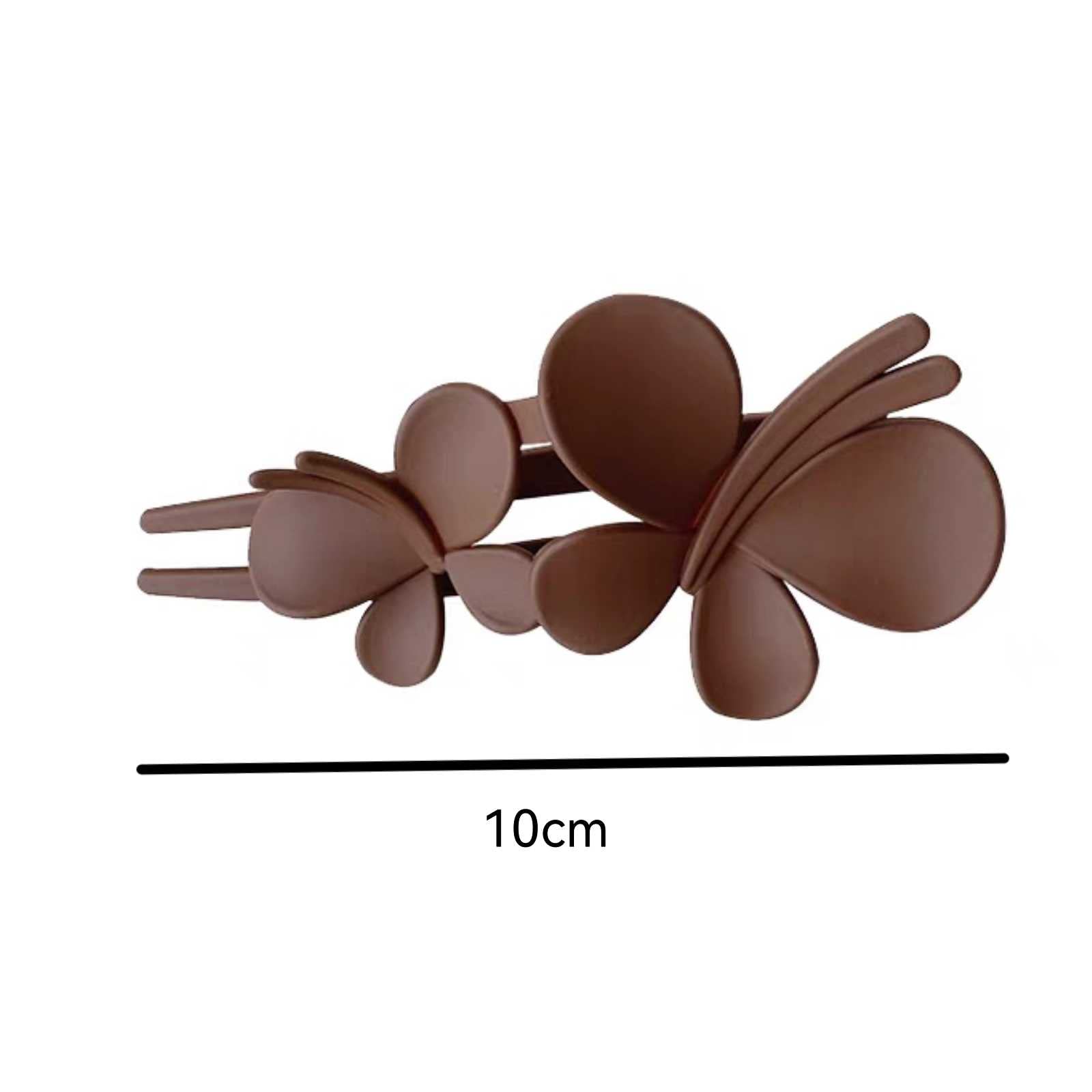 5 sztuk spinek do włosów w kształcie motyla, duże spinki do włosów, dla kobiet, dziewcząt, matowe dzióbek kaczy