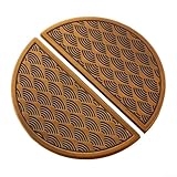 Finition frappante : disponible en or brossé et café, la finition exquise ajoute de la sophistication à différents styles de meubles, du contemporain aux intérieurs.