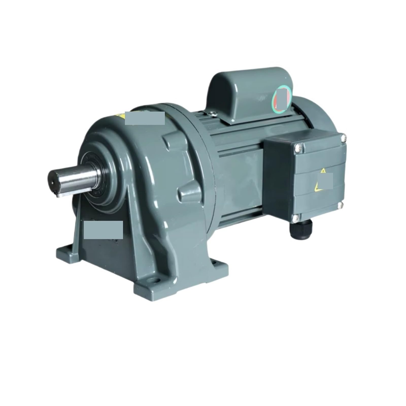 Motor asíncrono GH22 AC 220V 400W Regulación de velocidad conversión frecuencia horizontal reducción engranajes monofásico con eje 22 mm | Ratio 100 to 1