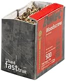 Bullet BULLET3.5x25 - Tornillo para madera (tamao: 3.5x25mm, pack de 300)