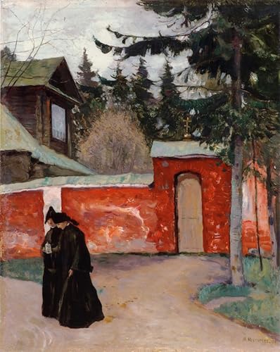 Pinturas famosas en lienzo de Mikhail Nesterov alta fidelidad YIMACBJXX