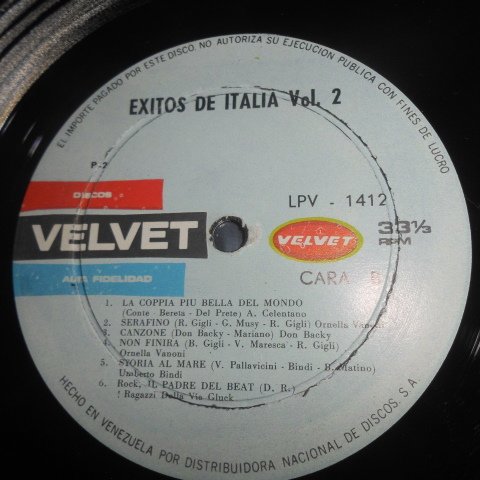 Miniatura 4 de Exitos de Italia - Tutii Successi Italiani Various Vol 2 LP Vinyl