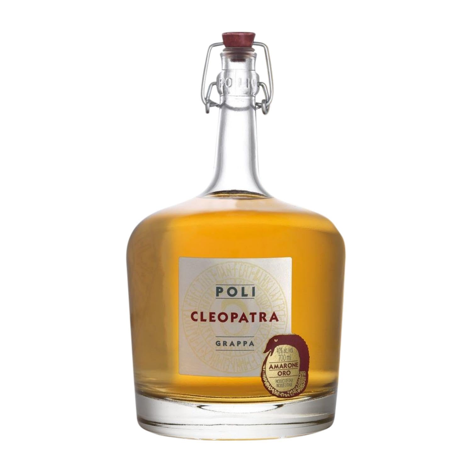Grappa Jacopo Poli Cleopatra Amarone Oro Nebbiolo, Corvina y Molinara Amarone della Valpolicella 70 cl