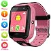 Produktbild Kinder Uhren Smartwatch, Touchscreen-Steuerung Kinderuhr Telefon Zwei-Wege-Gespräch mit SOS Kamera Spiel Taschenlampe Kinderuhr Birthday Gift für 3-12 Jahre alte Jungen Mädchen