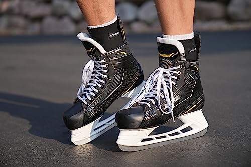 1Lifeonearth Ice Skate Ankle Pads, Cushioned/Padded Ankle Sleeves Used To Reduce Ankle Pain During Ice Skating And Hockey thumb #2