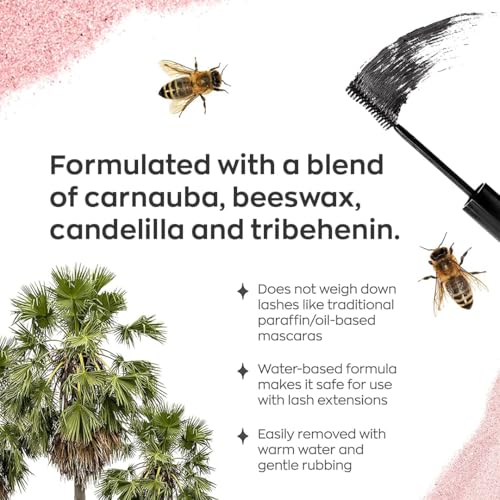 Elizabeth Mott S1 Black Volumizing Smudge-Proof Mascara-Cruelty Free Lengthening Fiber Mascara thumb #5