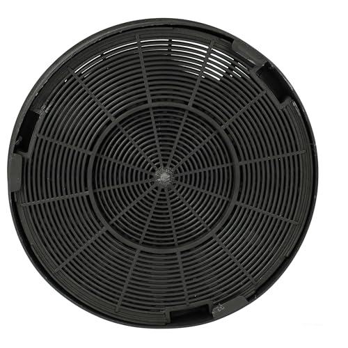 vhbw Filtre à charbon actif compatible avec Beko 8849773200, 8849783200, 8863493200, 8863503200, CWB6441XNH, CWB9441XNH hotte aspirante - 19,6 cm