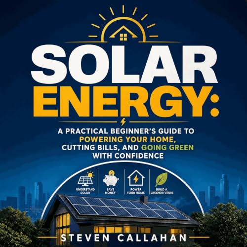 Couverture de Solar Energy: A Practical Beginner&rsquo;s Guide to Powering Your Home, Cutting Bills, and Going Green With Con