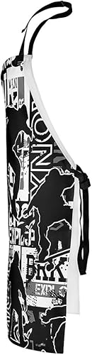 Miniatura 4 de Castle Fairy Delantal de patineta, delantales de cocina deportivos para patineta, niños y adolescentes