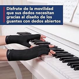 Doctor Developed Copper Arthritis gloves Compression gloves for Women & Men (X-Large)