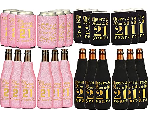 21st Birthday Gifts for Women, 21st Birthday Decorations for Women, 21st Birthday Party Supplies, 21st Birthday Party Favors, Happy 21st Birthday Party Supplies, Gifts for 21 Year Old Woman