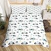 Peuter Leuke Politie Auto Quilt Set Kids Cartoon Politieagent Voertuig Gewatteerde Sprei Jongens Motorfiets Vliegtuigen Coverlet Helikopter Vliegtuig Gewatteerde Kleurrijke Kamer Decor Single Size 2Pcs