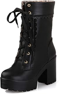 Amazon.es: zapatos con plataforma baratos - 35 / Botas para mujer / Zapatos  para mujer: Zapatos y complementos
