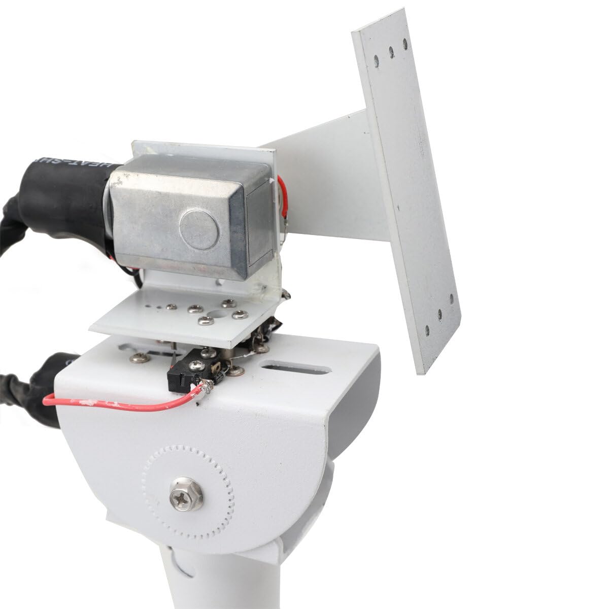 Bricolaje 30 W Dos ejes giratorio Cardán Solar Tracking Robot vigilancia alto par motor engranaje helicoidal