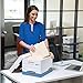 Bankers Box 20 Pack R-KIVE Heavy-Duty File Storage Boxes, FastFold, Lift-Off Lid, Letter, White/Blue