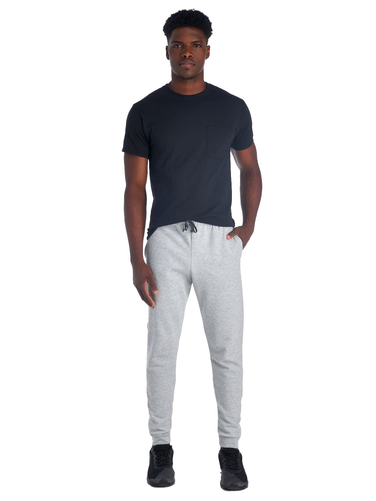 Jerzees Nublend Fleece Joggers With Pockets, Relaxed Fit, Cotton Blend - Spodnie dresowe Mężczyźni