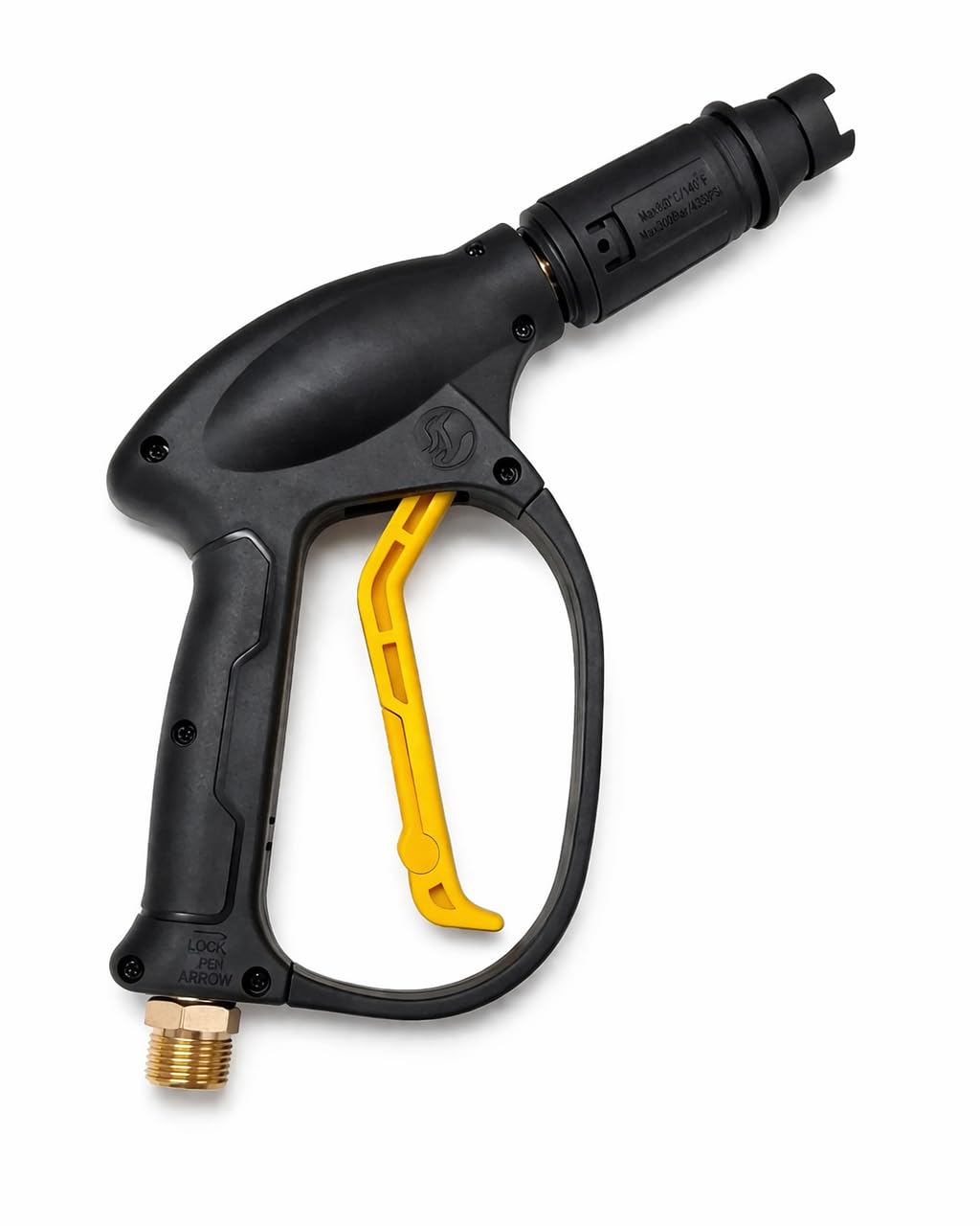 KISAN Pressure Washer Water Spray Gun for Car Wash Floor Cleaning | Free Inlet Filter | Suitable for Every Pressure Washer | Universal Fitting | Durable | Metal-picture-31
