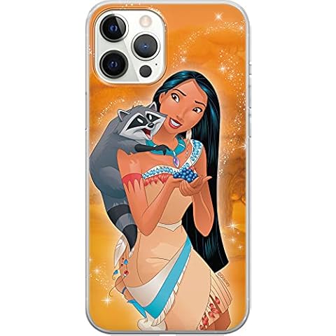 ERT GROUP Mobile Phone case for Apple iPhone 12 PRO MAX Officially Licensed Disney Pattern Pocahontas and Meeko 001 Cover