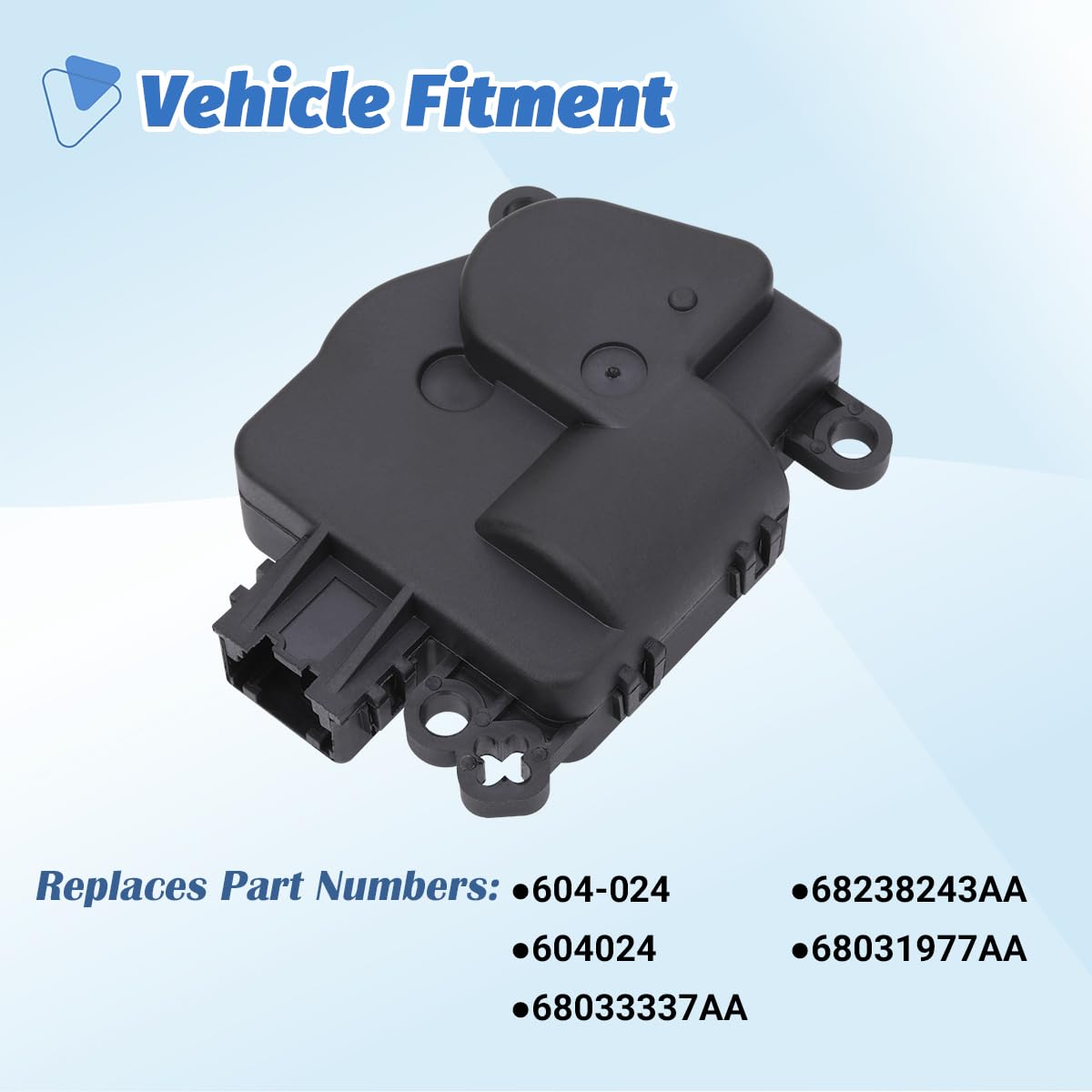 WMPHE 604-024 HVAC Blend Door Actuator Compatible With